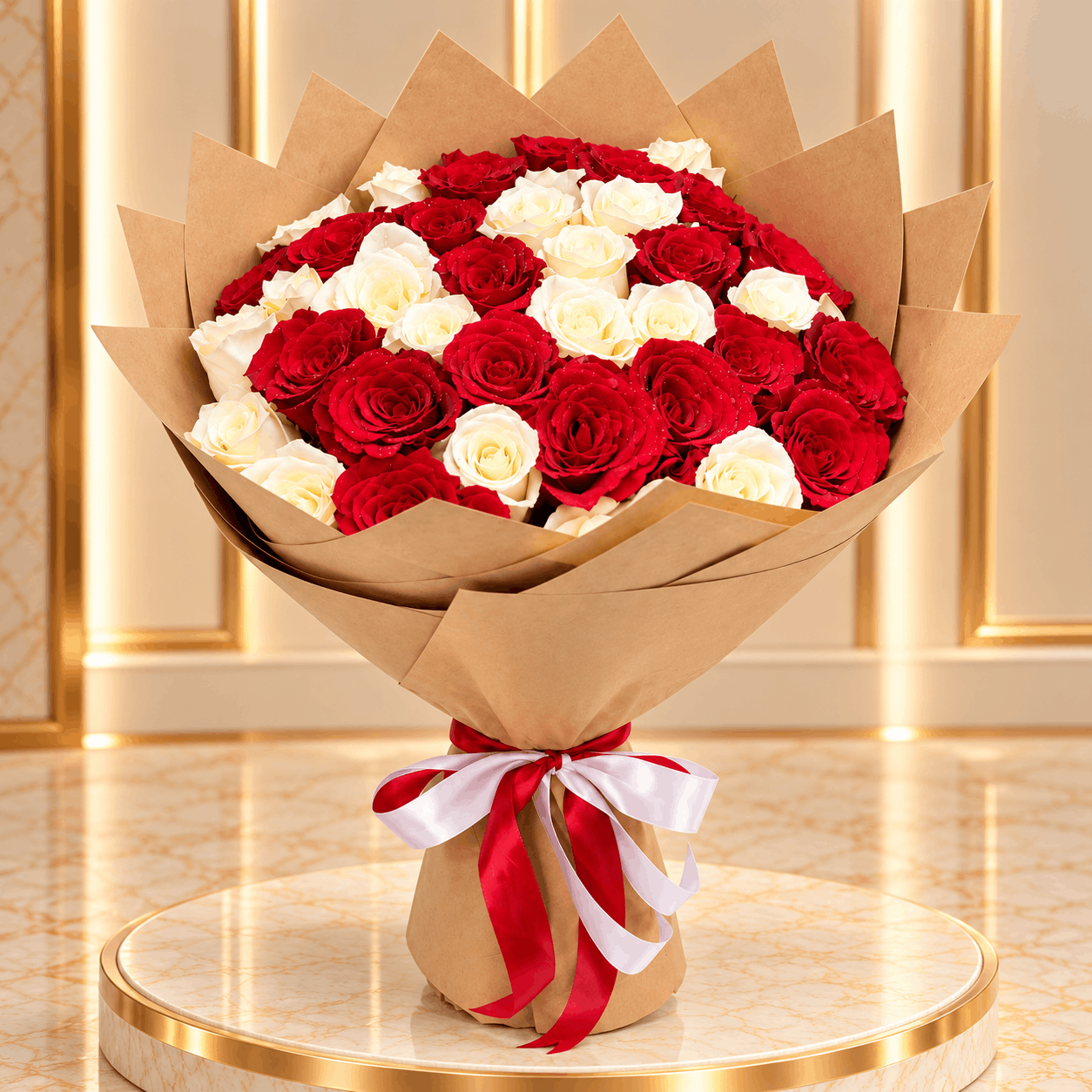 Ivory Flame Bouquet