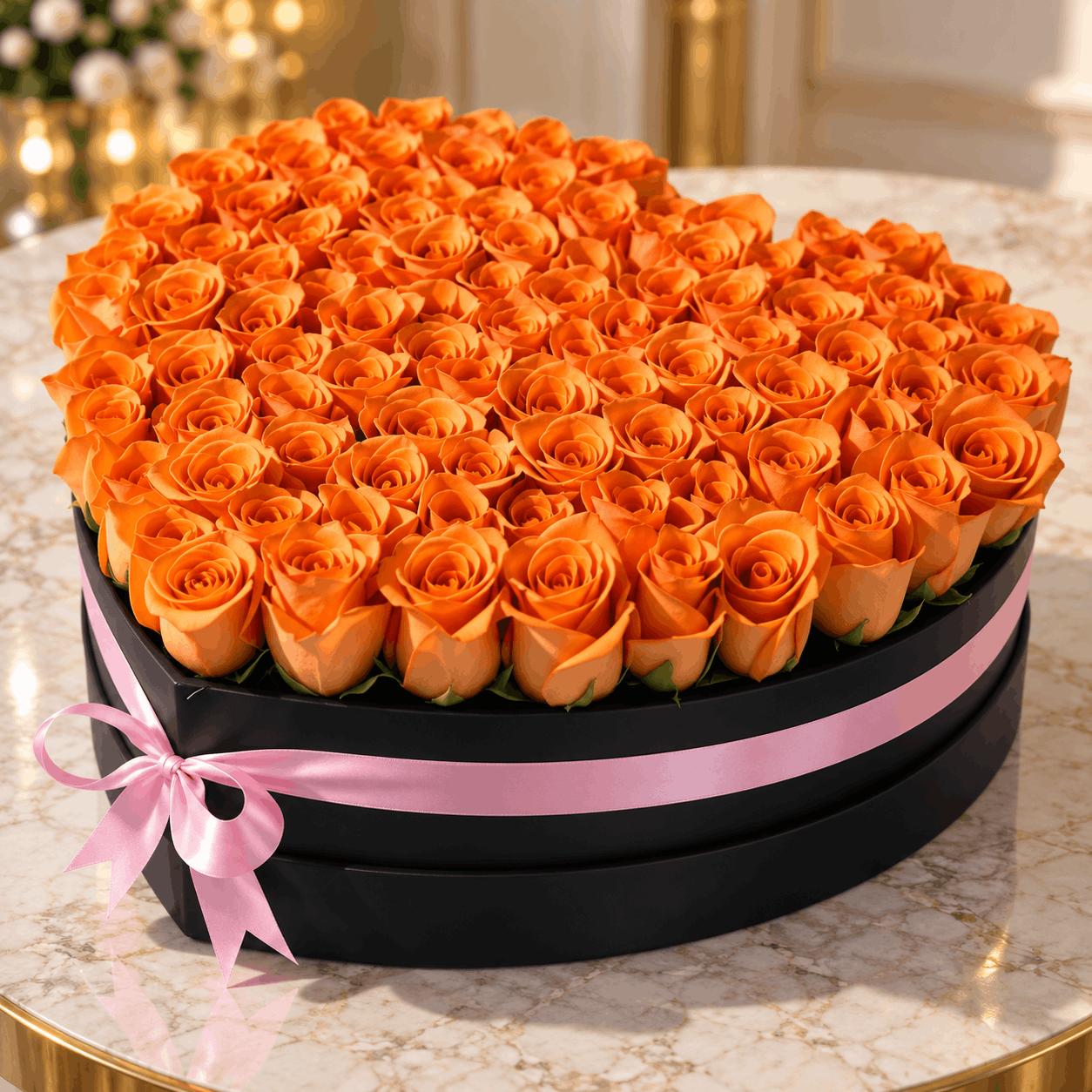 Royal Heart Rose Box