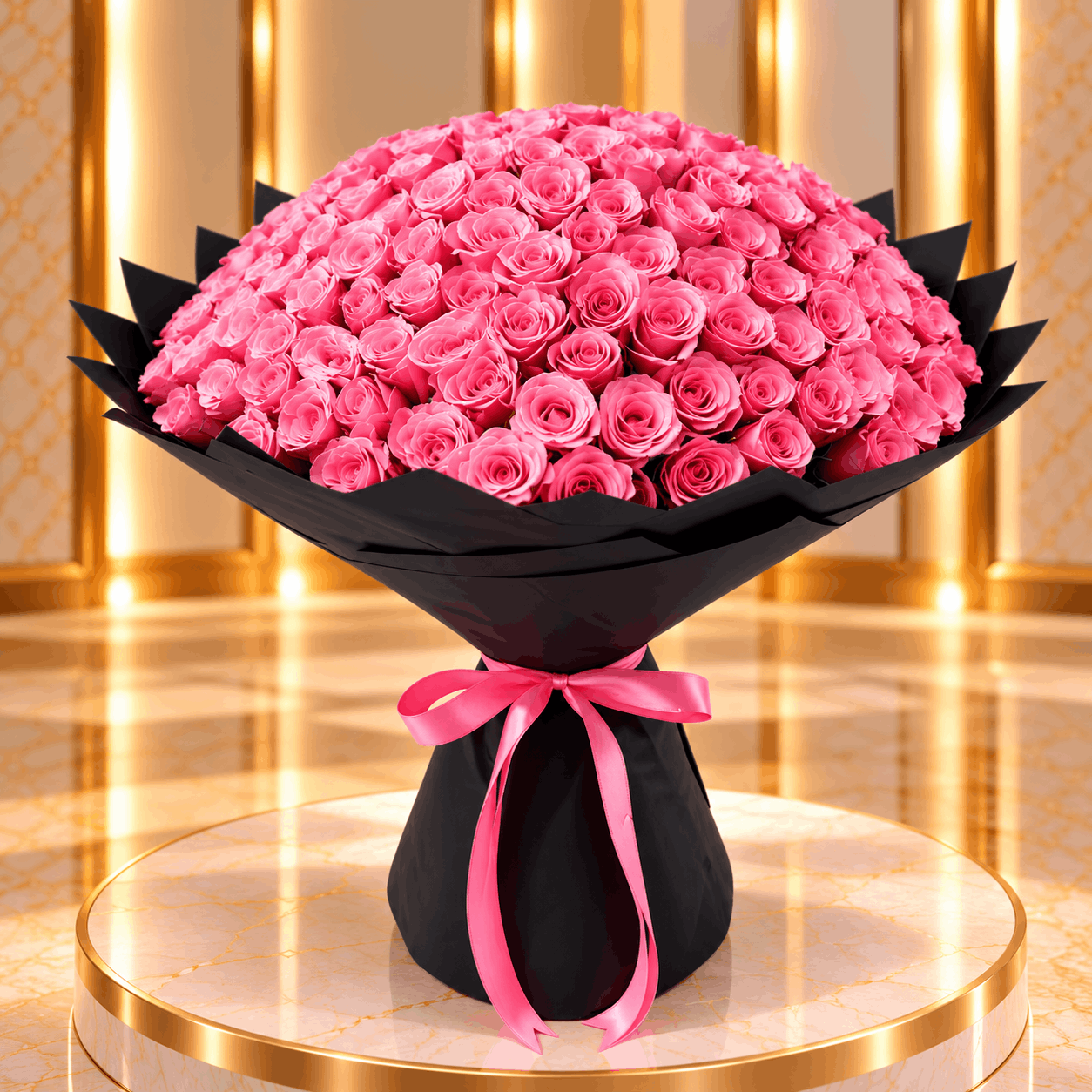 Signature Black Luxe Rose Bouquet